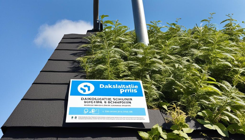 Schuindak isoleren